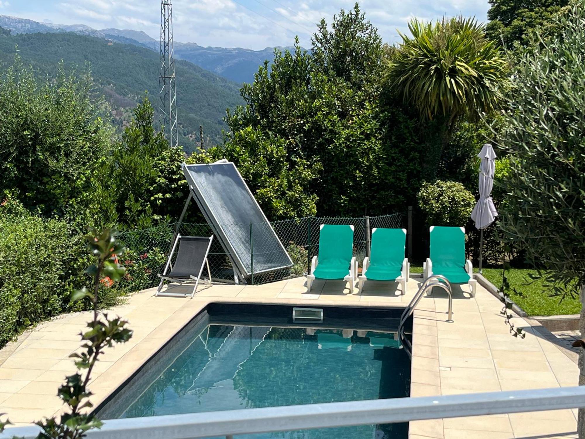 Casa Da Lage - Geres - Piscina Privada - Vistas Rio, Campo E Montanha Герес Экстерьер фото