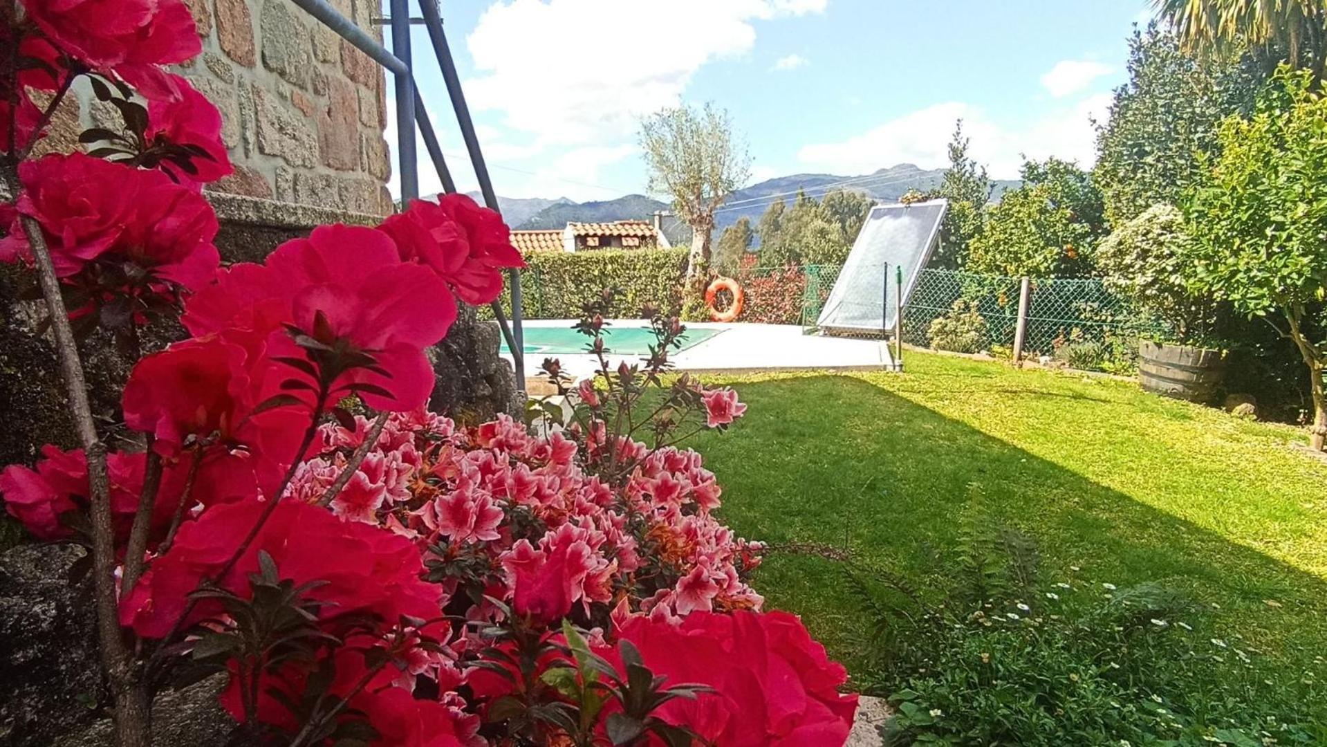 Casa Da Lage - Geres - Piscina Privada - Vistas Rio, Campo E Montanha Герес Экстерьер фото